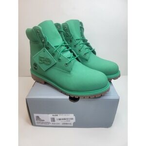 Timberland 50th Anniversary Edition 6-Inch Medium Green Women's Boot Size 6.5